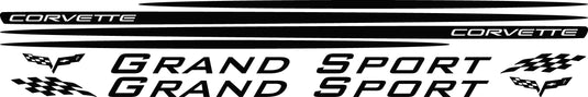 Grand Sport Side Decals for 2005-2013 Chevrolet Corvette (x2)