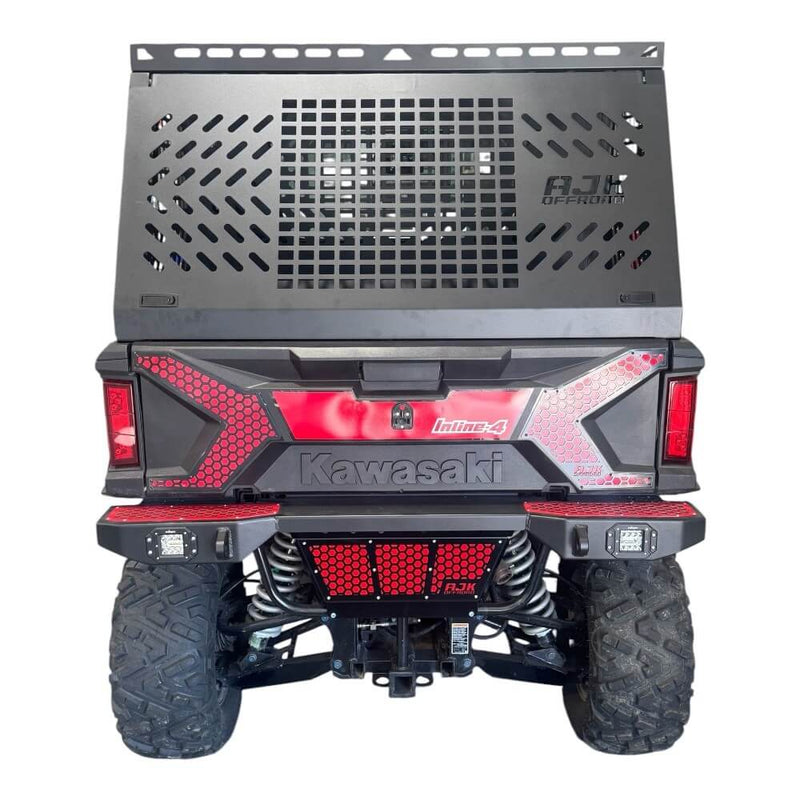 Load image into Gallery viewer, Kawasaki Ridge Bed Rack with Enclosure
