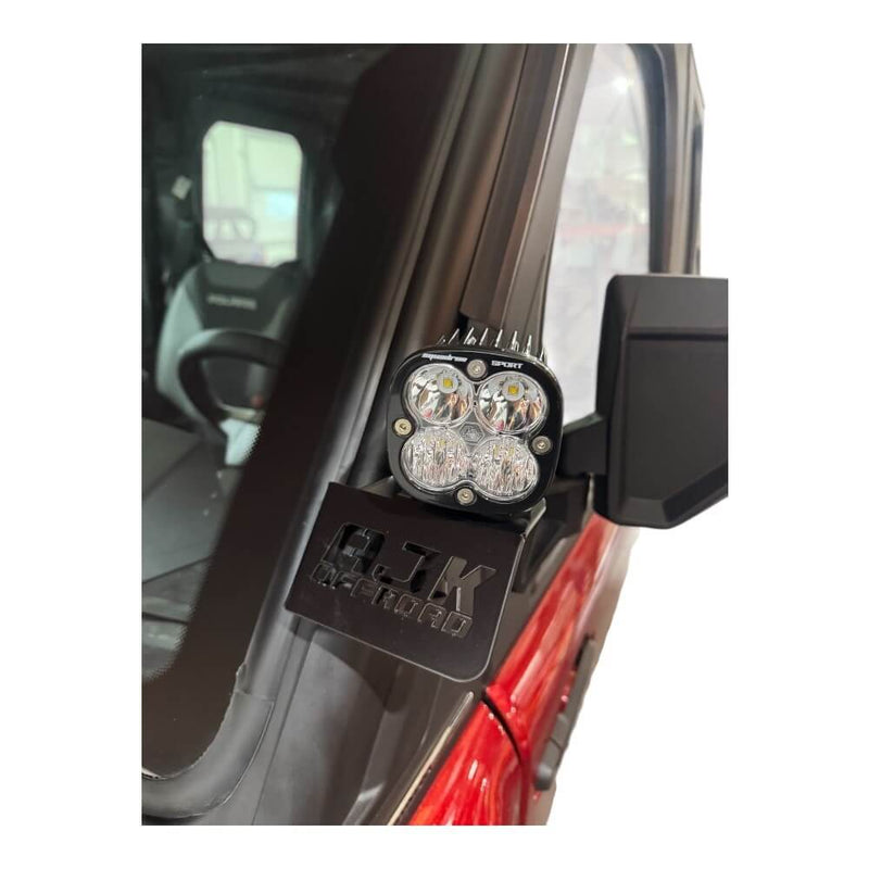 Load image into Gallery viewer, Polaris Ranger 1500XD A Pillar light mount
