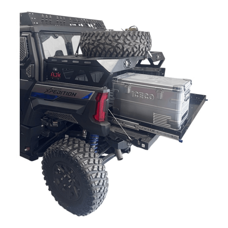 Load image into Gallery viewer, Polaris Xpedition Spare Tire Carrier / Bed Rack

