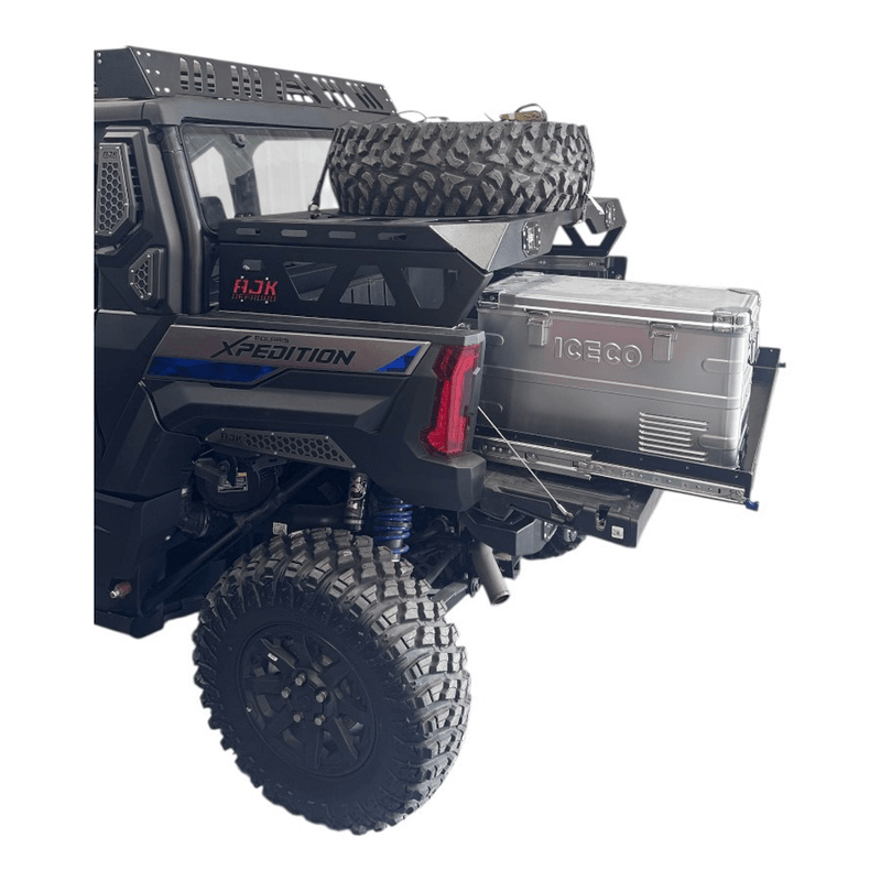 Load image into Gallery viewer, Polaris Xpedition Spare Tire Carrier / Bed Rack
