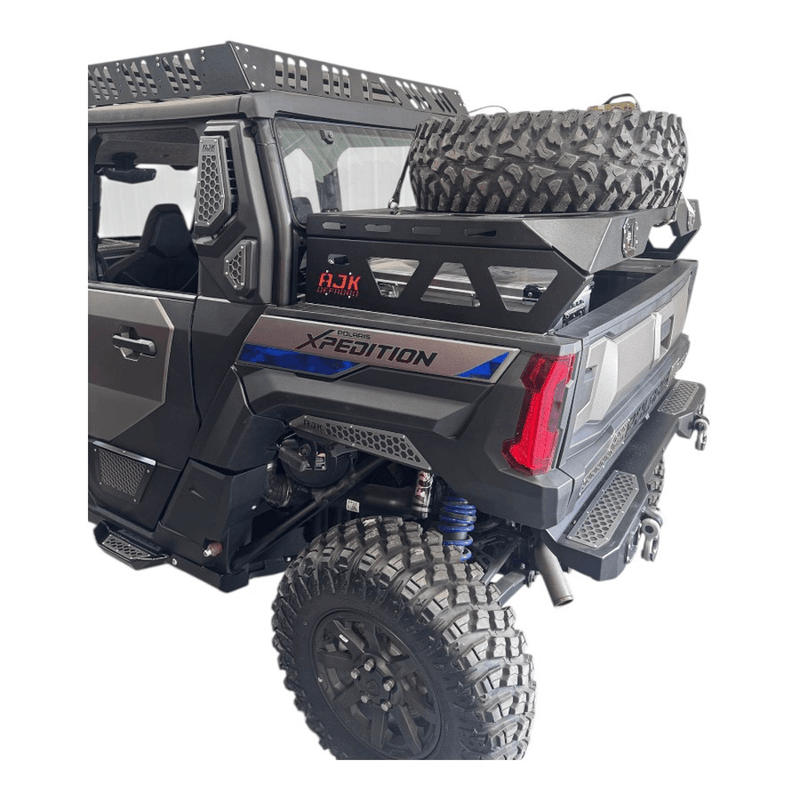 Load image into Gallery viewer, Polaris Xpedition Spare Tire Carrier / Bed Rack
