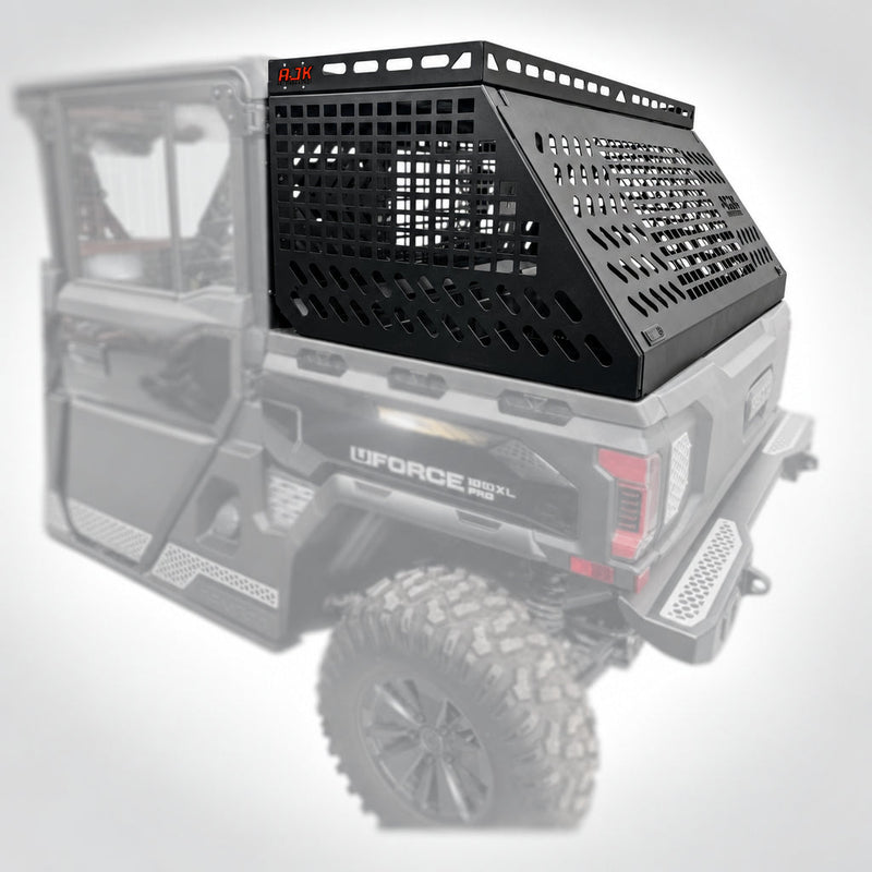 Load image into Gallery viewer, CF Moto UForce U10 Tall Bed Rack with Enclosure
