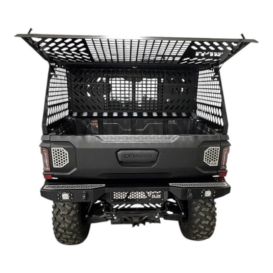 CF Moto UForce U10 Tall Bed Rack with Enclosure