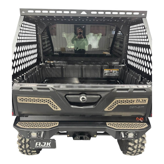 Can-Am Defender HD10-HD11 Tall Bed Rack with Enclosure