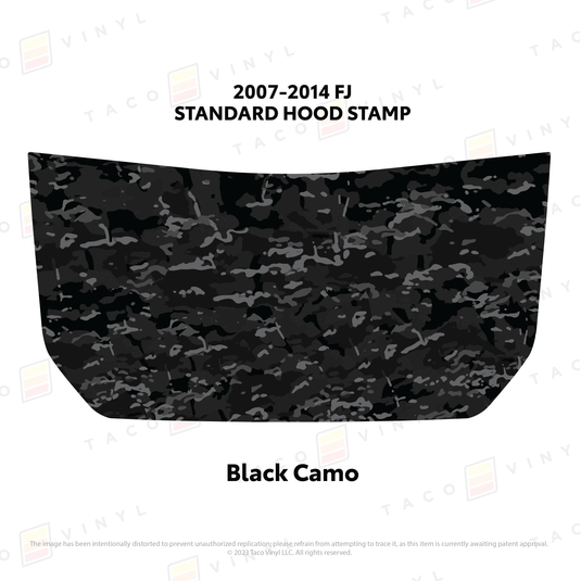 2007-14 FJ Cruiser Hood Stamp