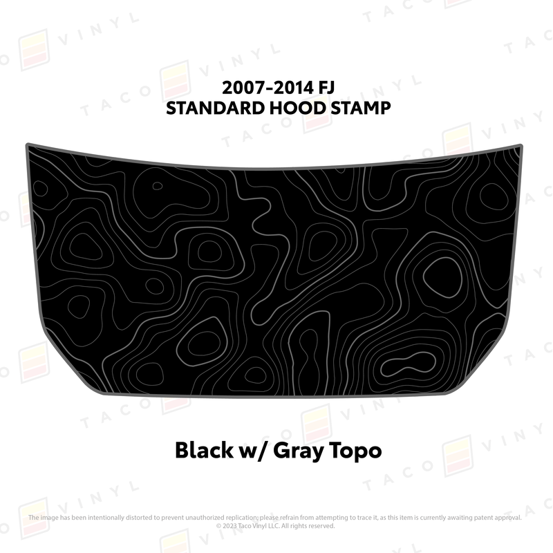 Load image into Gallery viewer, 2007-14 FJ Cruiser Hood Stamp
