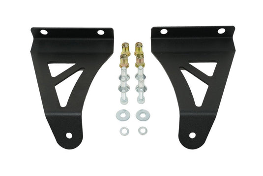 52" Curved LED Light Bar Roof Mounting Brackets For 2007-2021 Toyota Tundra