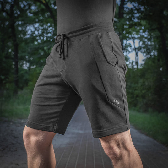 M-Tac Shorts Casual Fit Cotton Black