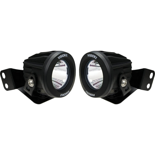 2008-2019 Polaris RZR A-Pillar Optimus Mounts (with Lights)