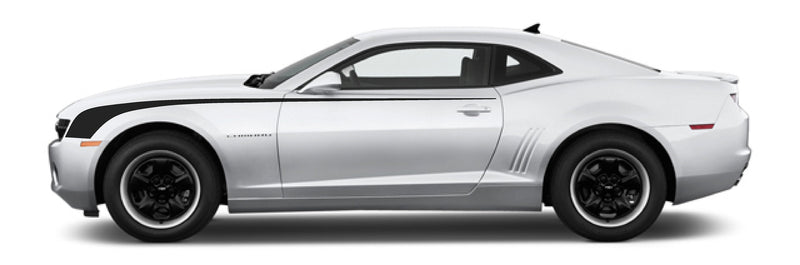 Load image into Gallery viewer, Hockey Stripe Decals for 2009-2015 Chevrolet Camaro (x2)
