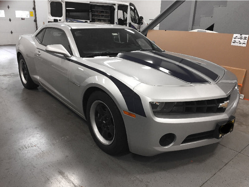 Load image into Gallery viewer, Hockey Stripe Decals for 2009-2015 Chevrolet Camaro (x2)
