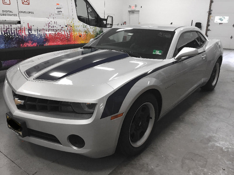 Load image into Gallery viewer, Hockey Stripe Decals for 2009-2015 Chevrolet Camaro (x2)
