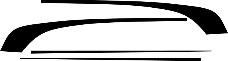 Load image into Gallery viewer, Hockey Stripe Decals for 2009-2015 Chevrolet Camaro (x2)
