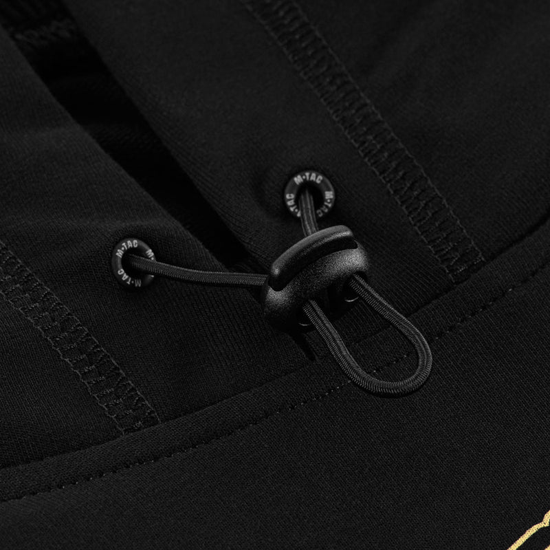 Load image into Gallery viewer, M-Tac Hoodie Tape by Tape Black
