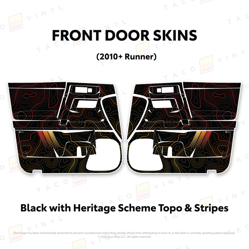 Load image into Gallery viewer, 2010-24 4Runner Door Skins
