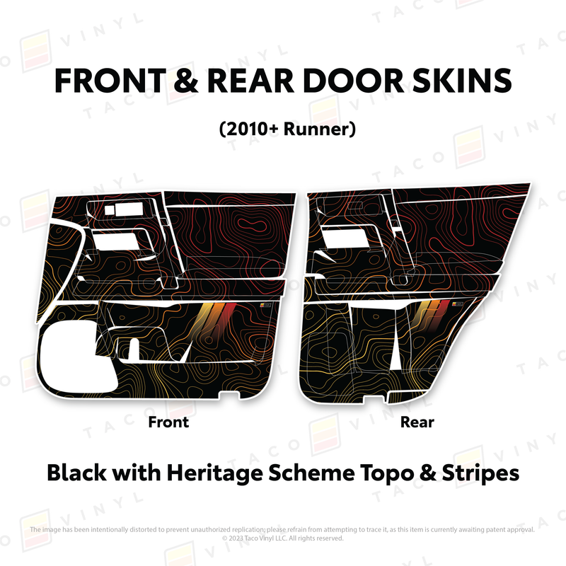 Load image into Gallery viewer, 2010-24 4Runner Door Skins
