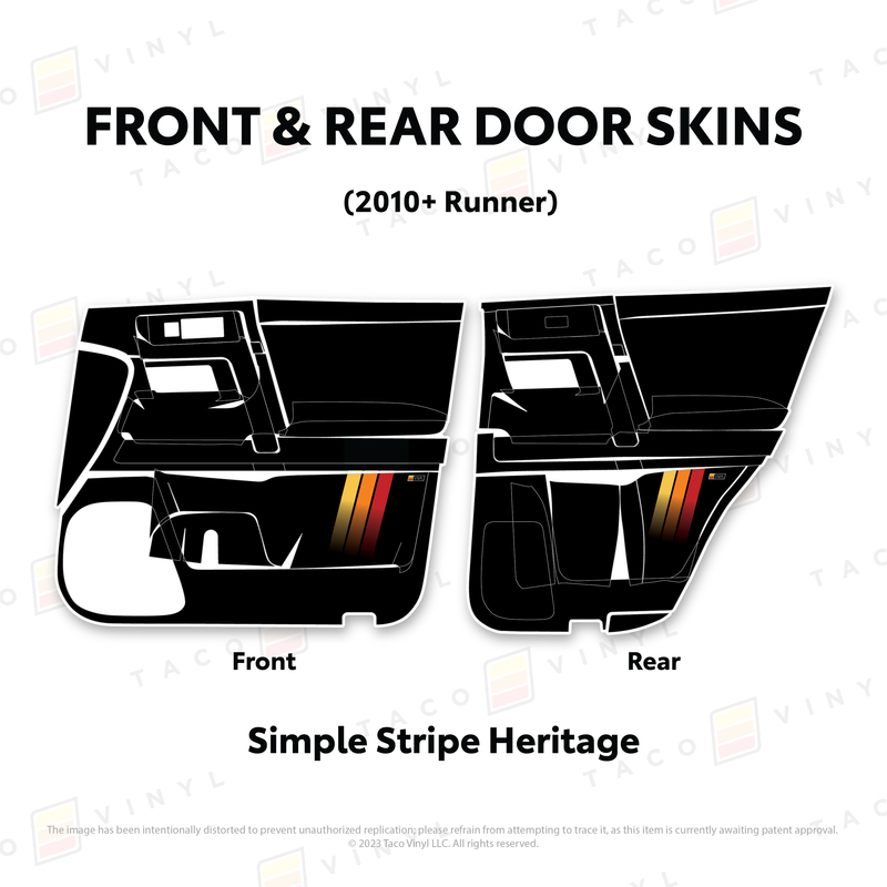 Load image into Gallery viewer, 2010-24 4Runner Door Skins
