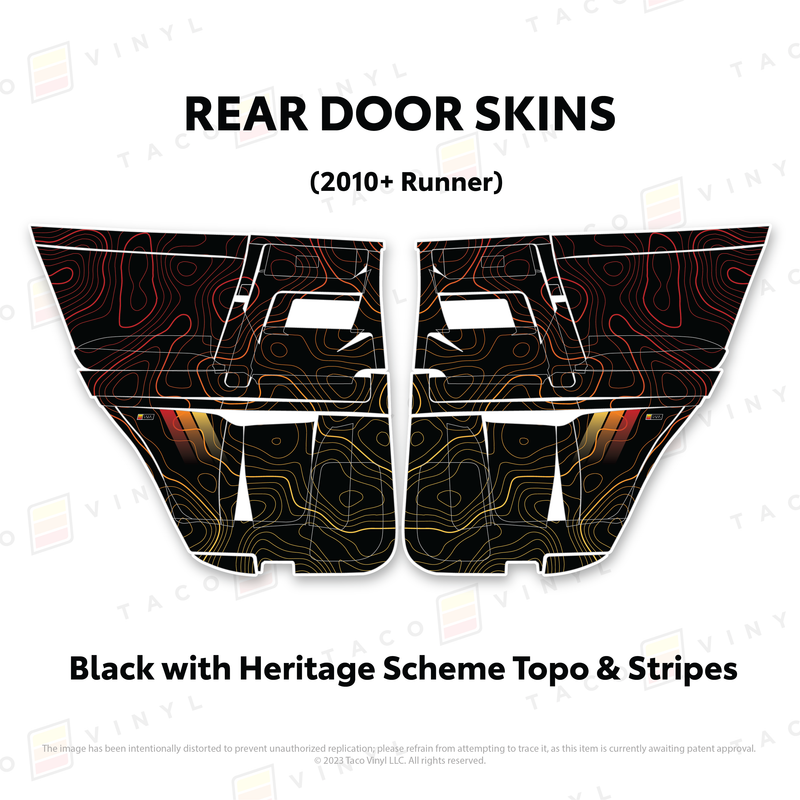Load image into Gallery viewer, 2010-24 4Runner Door Skins
