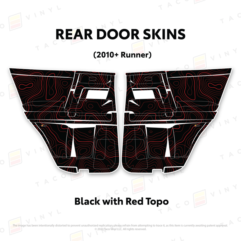 Load image into Gallery viewer, 2010-24 4Runner Door Skins
