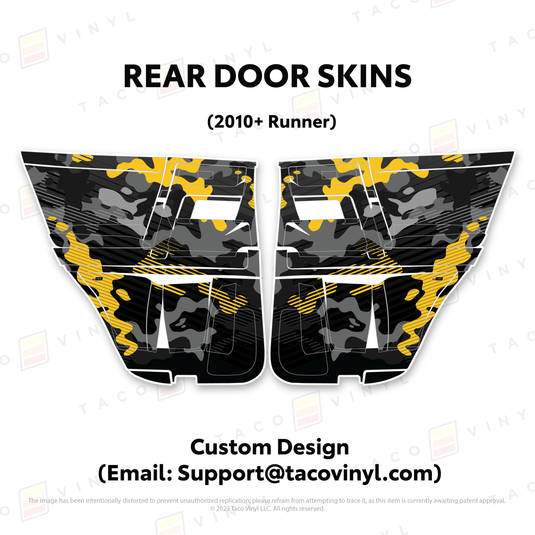2010-24 4Runner Door Skins