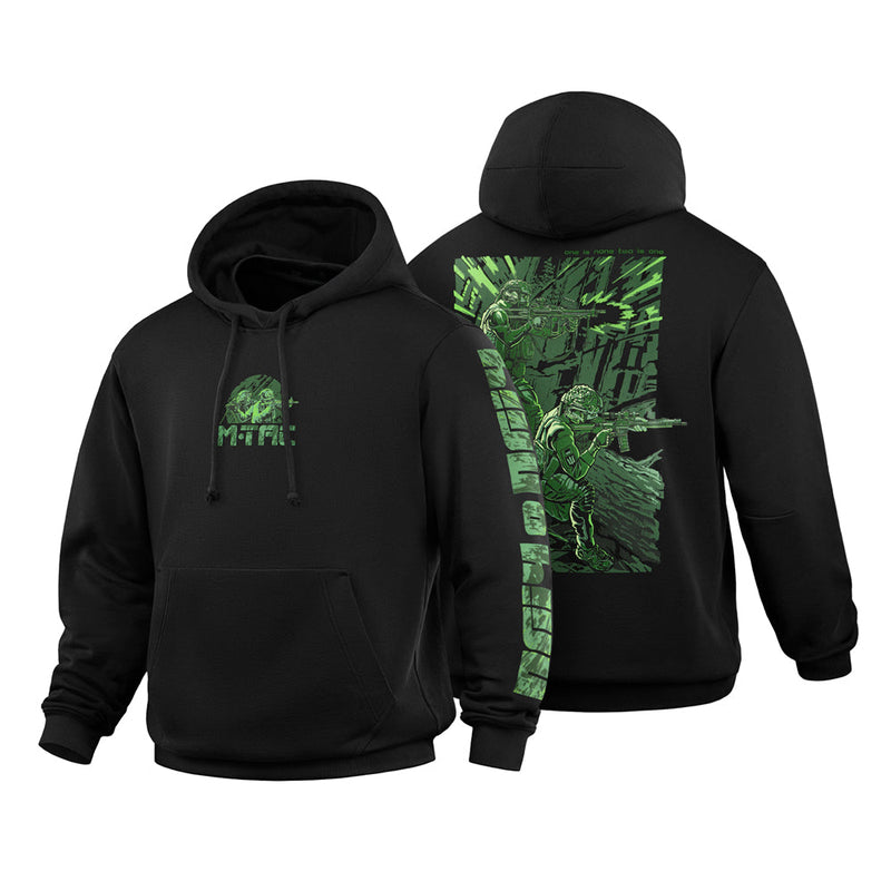 Load image into Gallery viewer, M-Tac Hoodie Side by Side Oversize Hard Black
