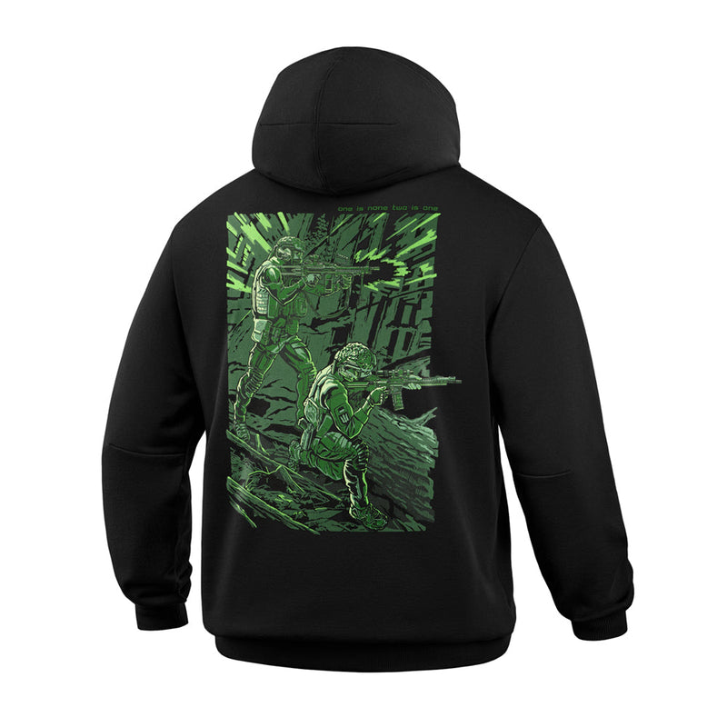 Load image into Gallery viewer, M-Tac Hoodie Side by Side Oversize Hard Black
