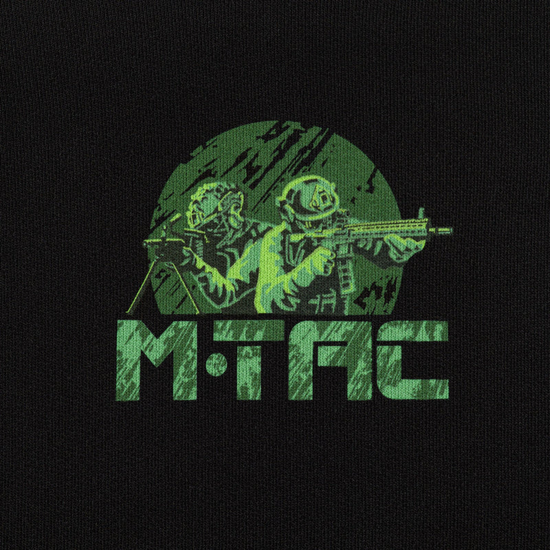 Load image into Gallery viewer, M-Tac Hoodie Side by Side Oversize Hard Black
