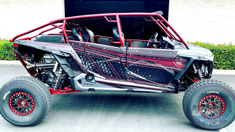 Load image into Gallery viewer, 2014-2023 Polaris RZR 4DR Rear Bumper Cage
