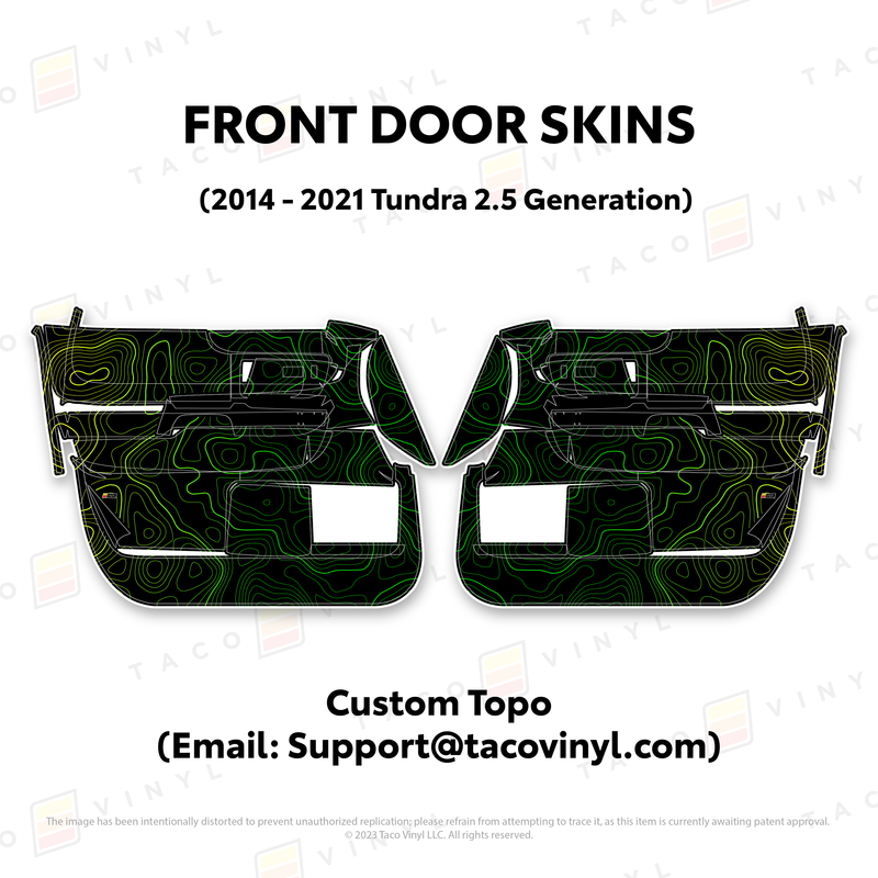 Load image into Gallery viewer, 2014-21 Tundra Door Skins
