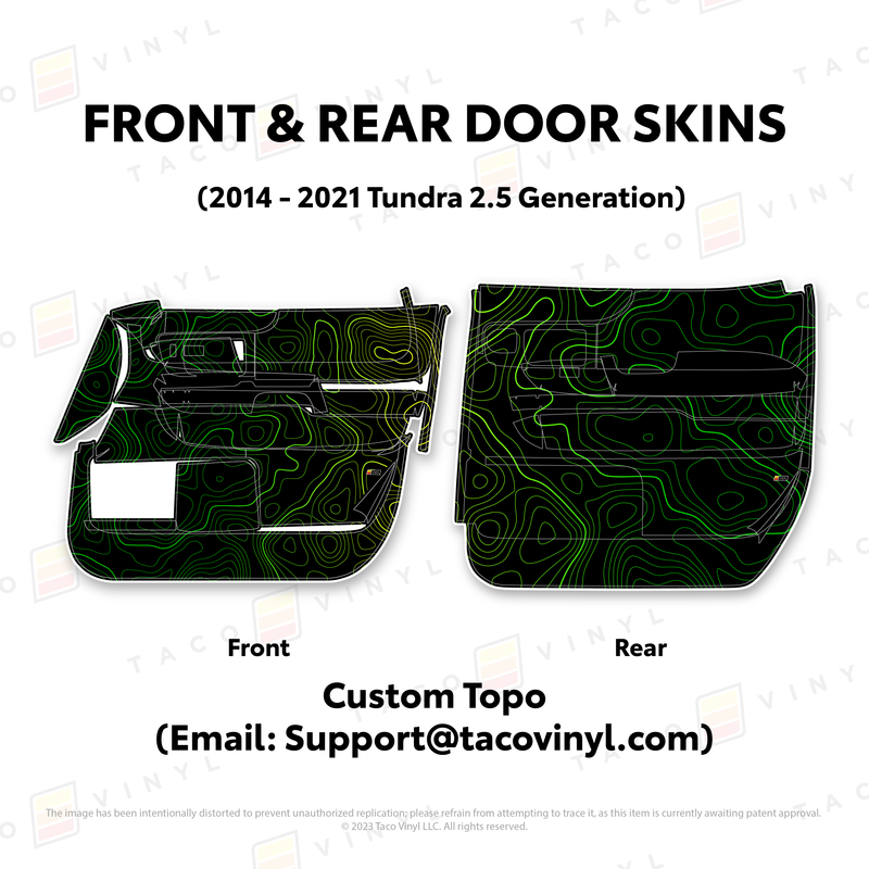 Load image into Gallery viewer, 2014-21 Tundra Door Skins
