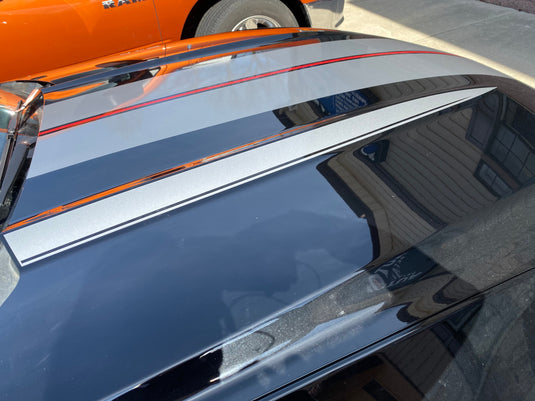 Hood Spear Decals for 2015 - 2021 Ford Mustang