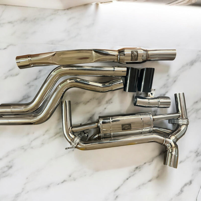 Load image into Gallery viewer, 2015-2019 BMW F30 340i B58 Full Valve Performance Exhaust System | Palenon Performance
