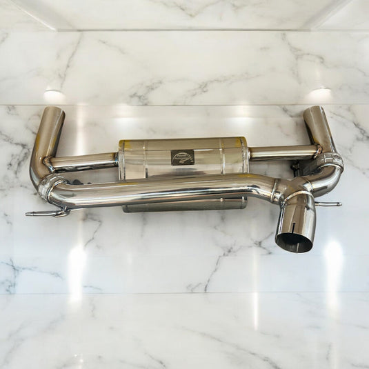 2015-2019 BMW F30 340i B58 Full Valve Performance Exhaust System | Palenon Performance