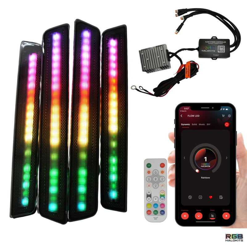 Load image into Gallery viewer, 2015-2023 Dodge Challenger Flow Series Side Markers (4pc)
