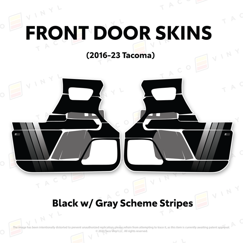 Load image into Gallery viewer, 2016-23 Tacoma Door Skins

