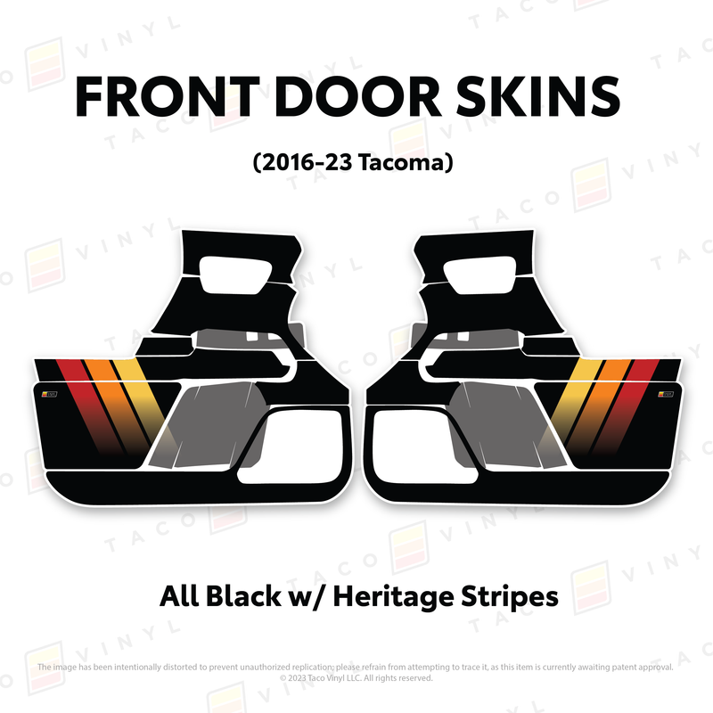 Load image into Gallery viewer, 2016-23 Tacoma Door Skins
