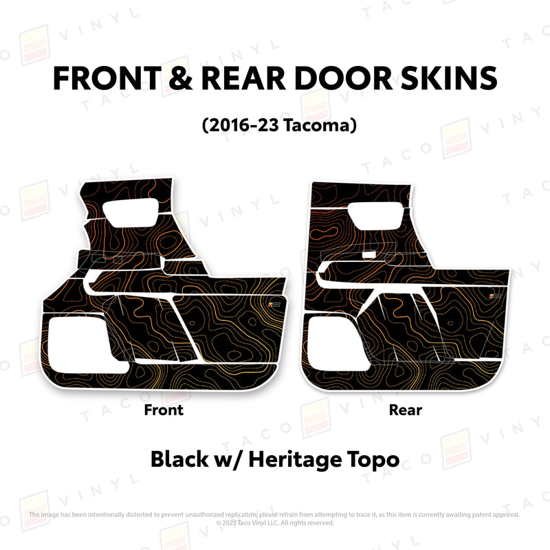 Load image into Gallery viewer, 2016-23 Tacoma Door Skins
