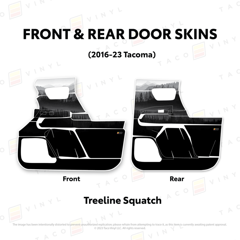 Load image into Gallery viewer, 2016-23 Tacoma Door Skins
