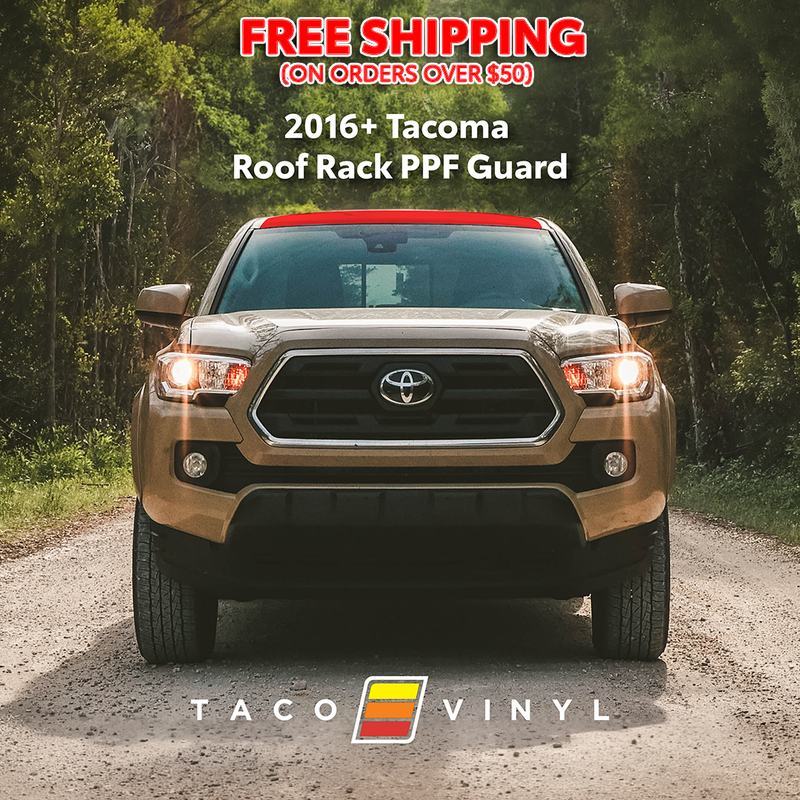 Load image into Gallery viewer, 2016-23 Tacoma PPF Roof Rack Guard
