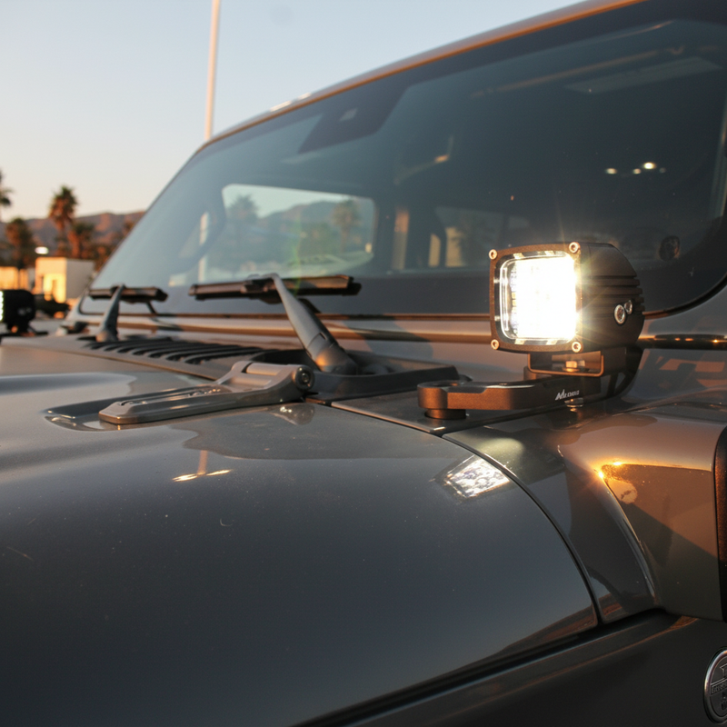Load image into Gallery viewer, 2017+ Jeep Wrangler (JL) Ditch Light Pods
