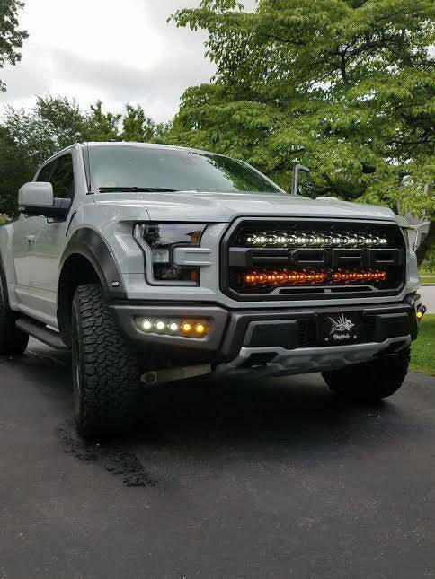 Load image into Gallery viewer, 2017-2020 Ford Raptor Gen 2 Dual 40s Light Bars
