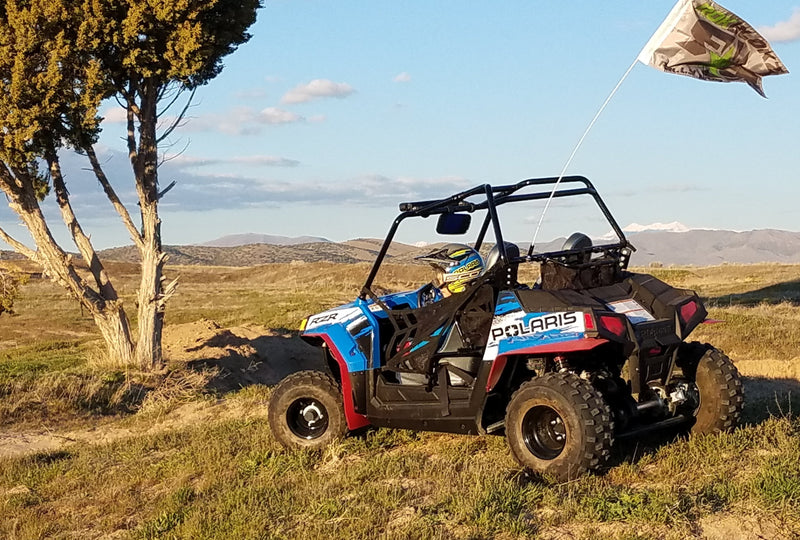 Load image into Gallery viewer, Polaris RZR 170 2014+ Mud Flaps / Fender Extensions, Front &amp; Rear
