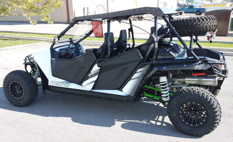 Load image into Gallery viewer, Arctic Cat WILDCAT X 1000 Fender Flare Extensions/Mud Flaps F&amp;R
