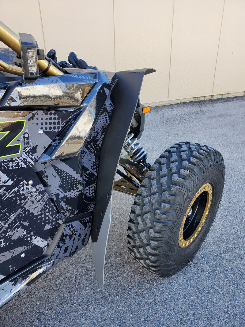 Load image into Gallery viewer, 2017 Can-Am Maverick X3 Featuring Rokblokz 72" Fenders with Gray accents - Front 4
