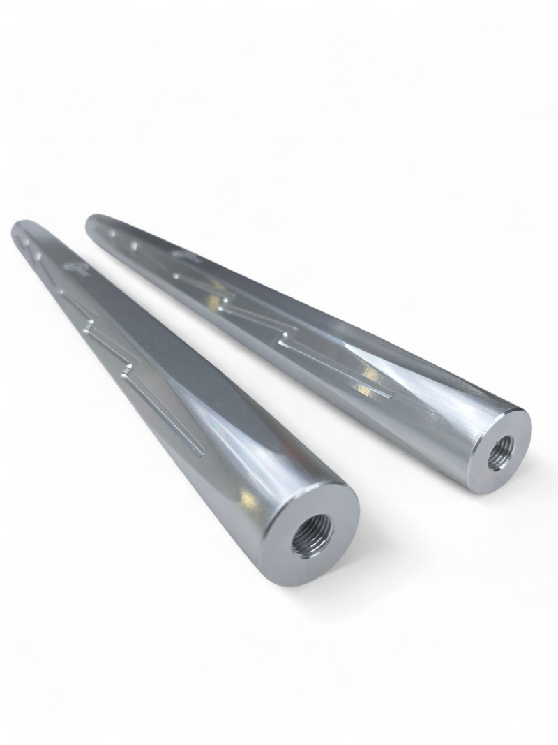 Load image into Gallery viewer, 2017+ Can Am X3 Maverick Billet Tie Rods Anodized Clear (RS 72&quot; Model Only)
