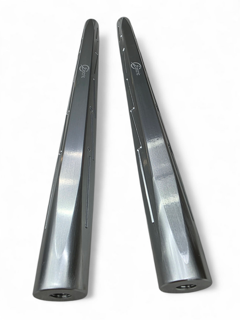 Load image into Gallery viewer, 2017+ Can Am X3 Maverick Billet Tie Rods Anodized Clear (RS 72&quot; Model Only)
