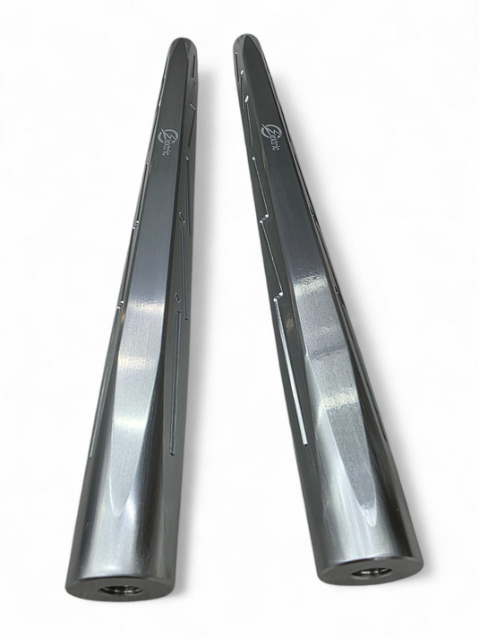 2017+ Can Am X3 Maverick Billet Tie Rods Anodized Clear (RS 72" Model Only)