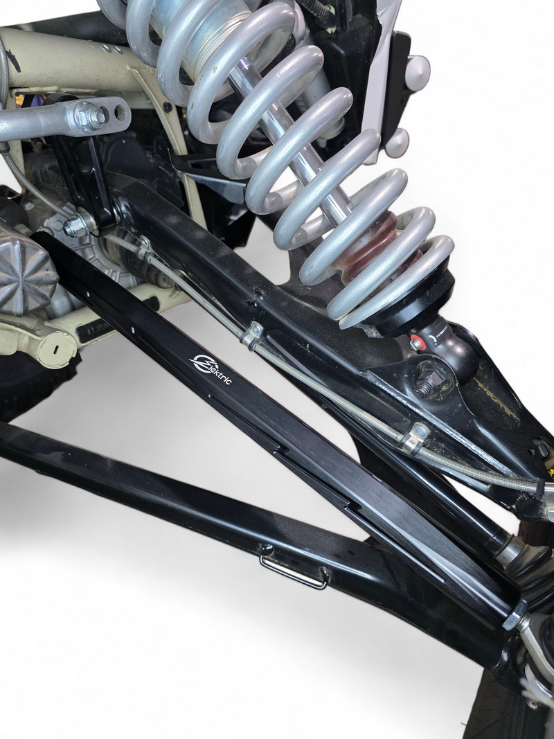 Load image into Gallery viewer, 2017+ Can Am X3 Maverick Billet Tie Rods Anodized Black (RS 72&quot; Model Only)
