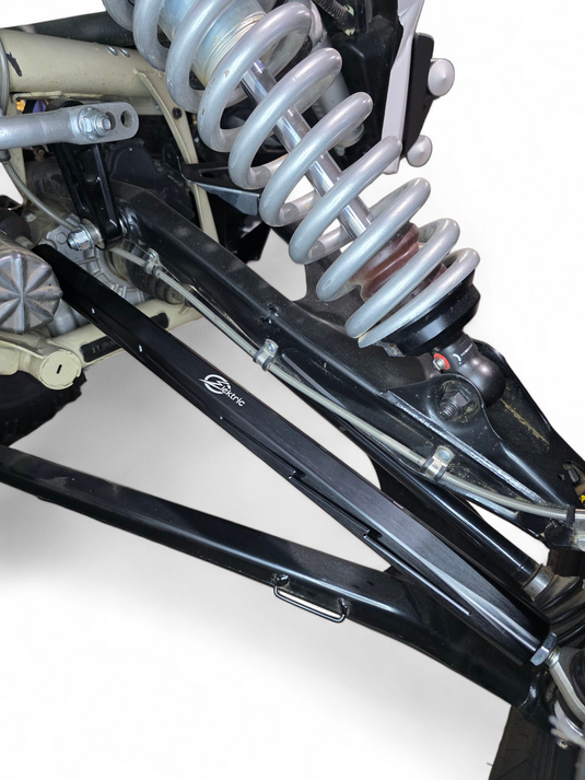 2017+ Can Am X3 Maverick Billet Tie Rods Anodized Black (RS 72